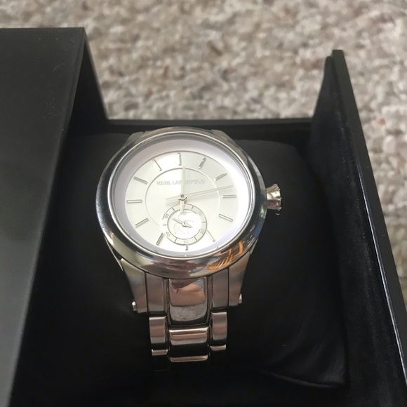 Karl Lagerfeld silver stainless steel watch - Picture 3 of 10